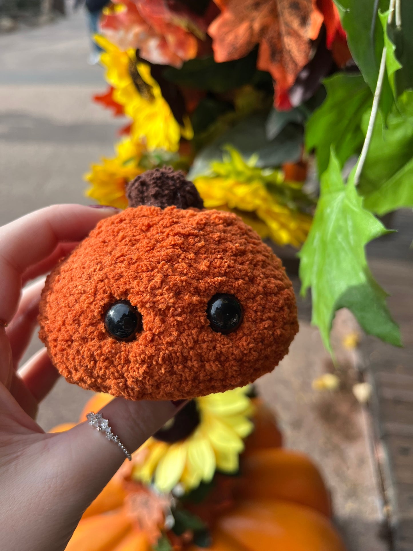 Crochet Pumpkins Small
