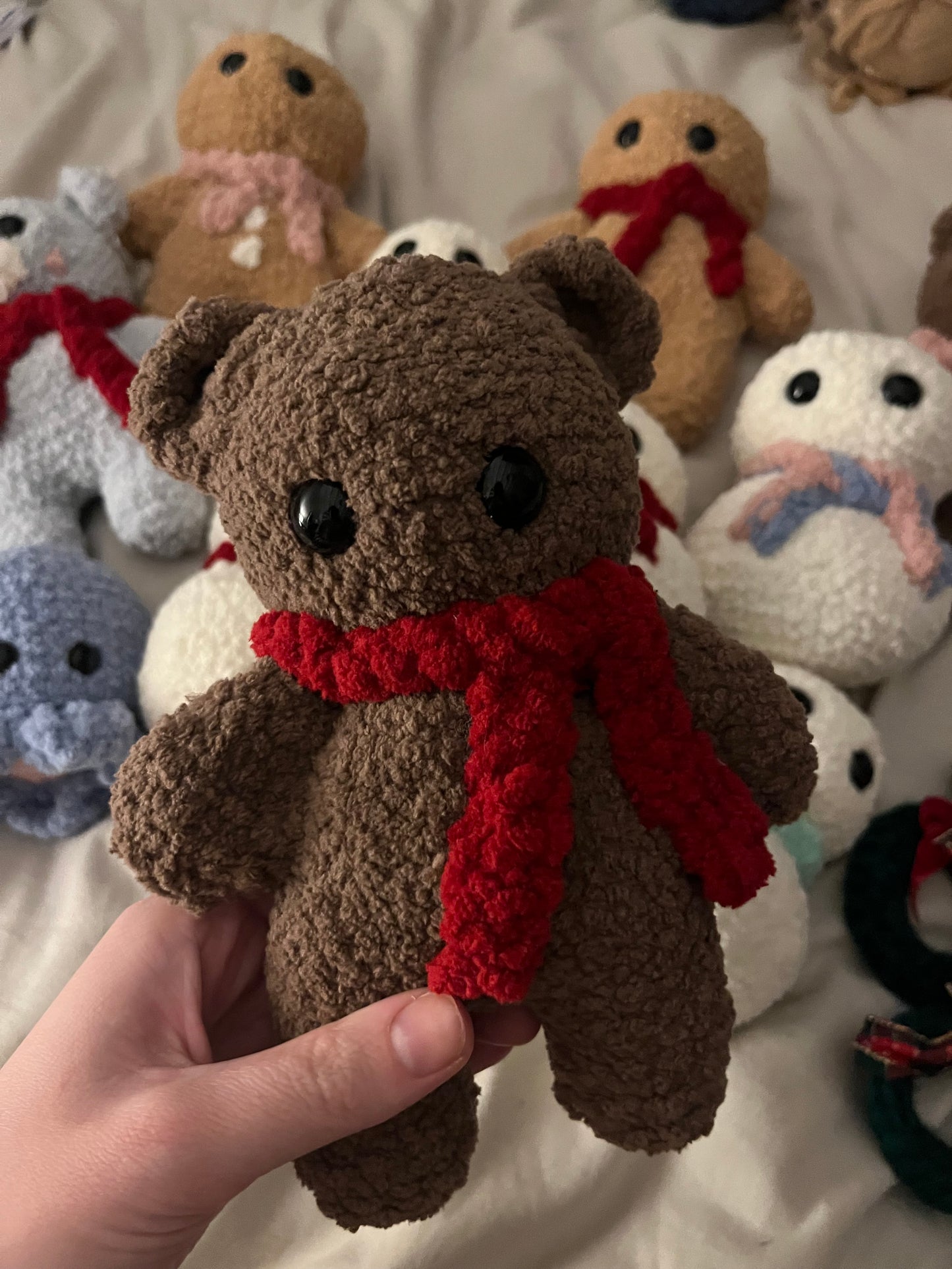 Crochet Christmas Bear